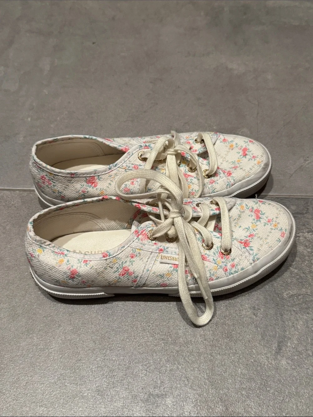 Limited Edition Superga x Loveshackfancy Sneakers size 6.5w